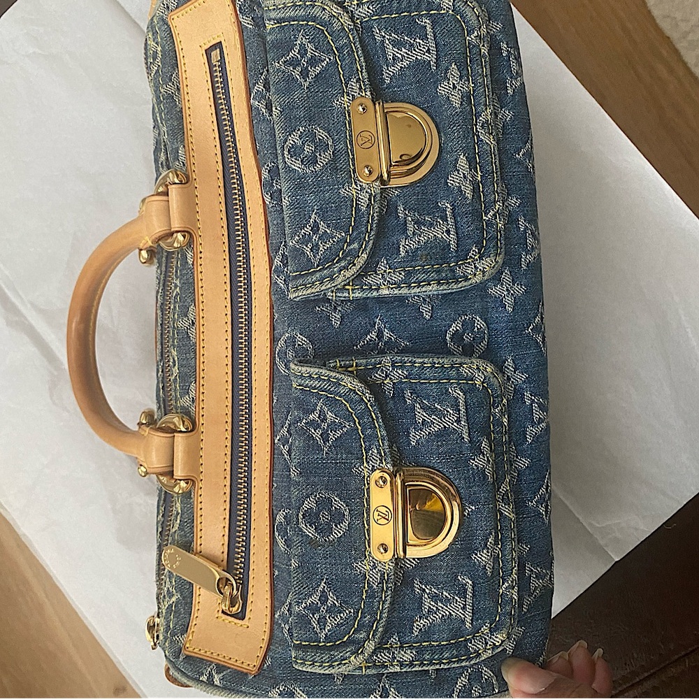 2005 Louis Vuitton Denim Neo Speedy Bag - Picture 3 of 12